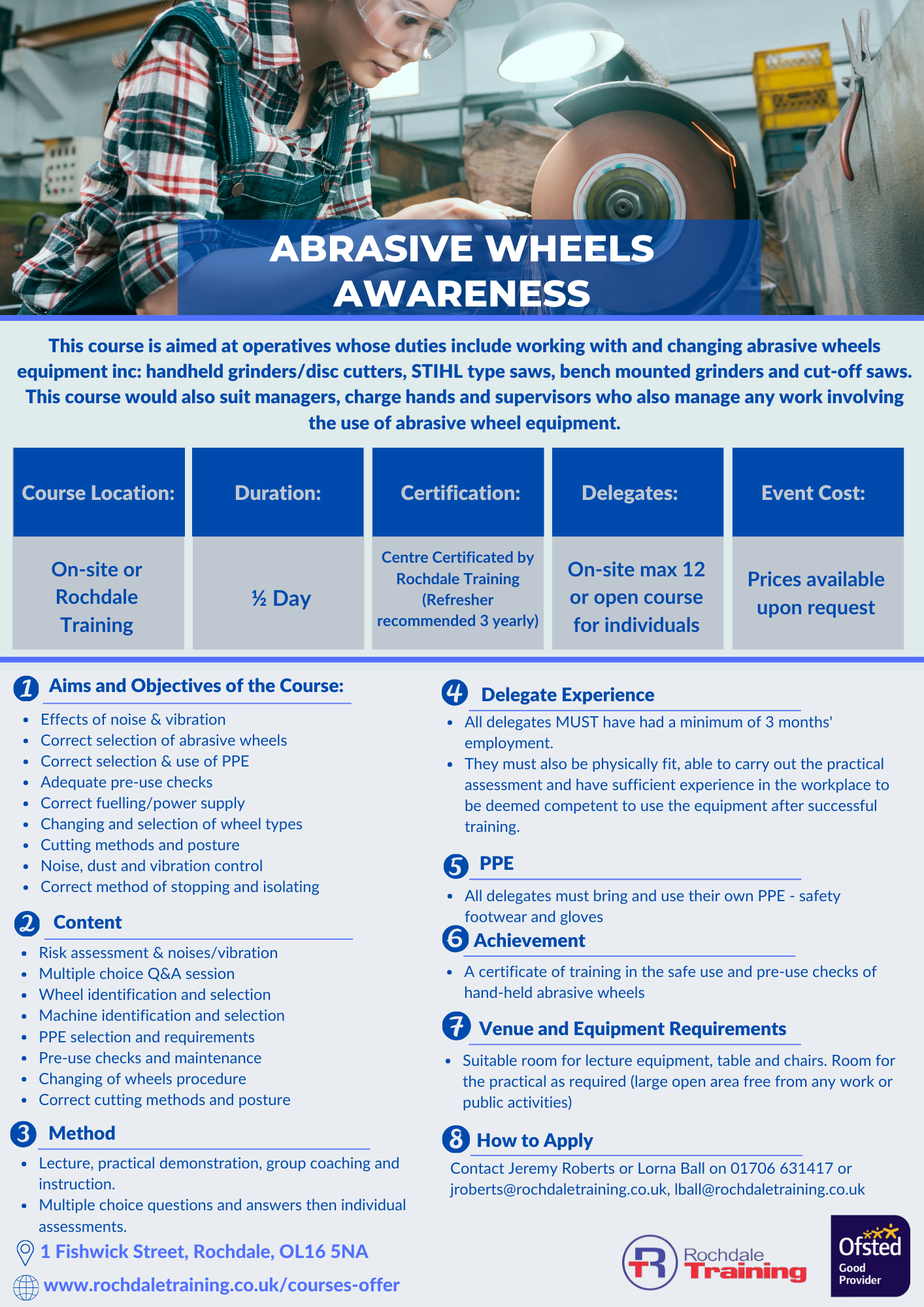 Abrasive Wheels Awareness