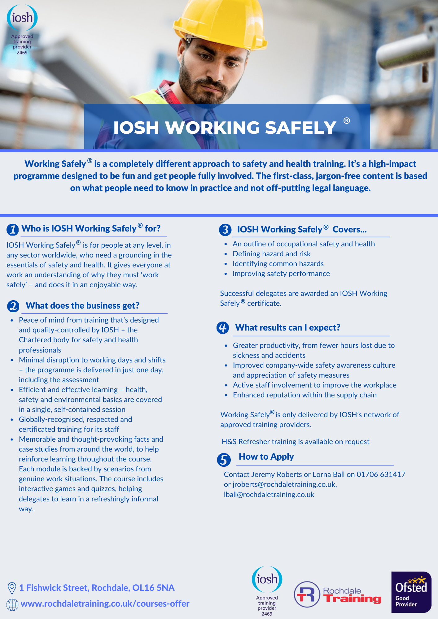 IOSH Working Safely