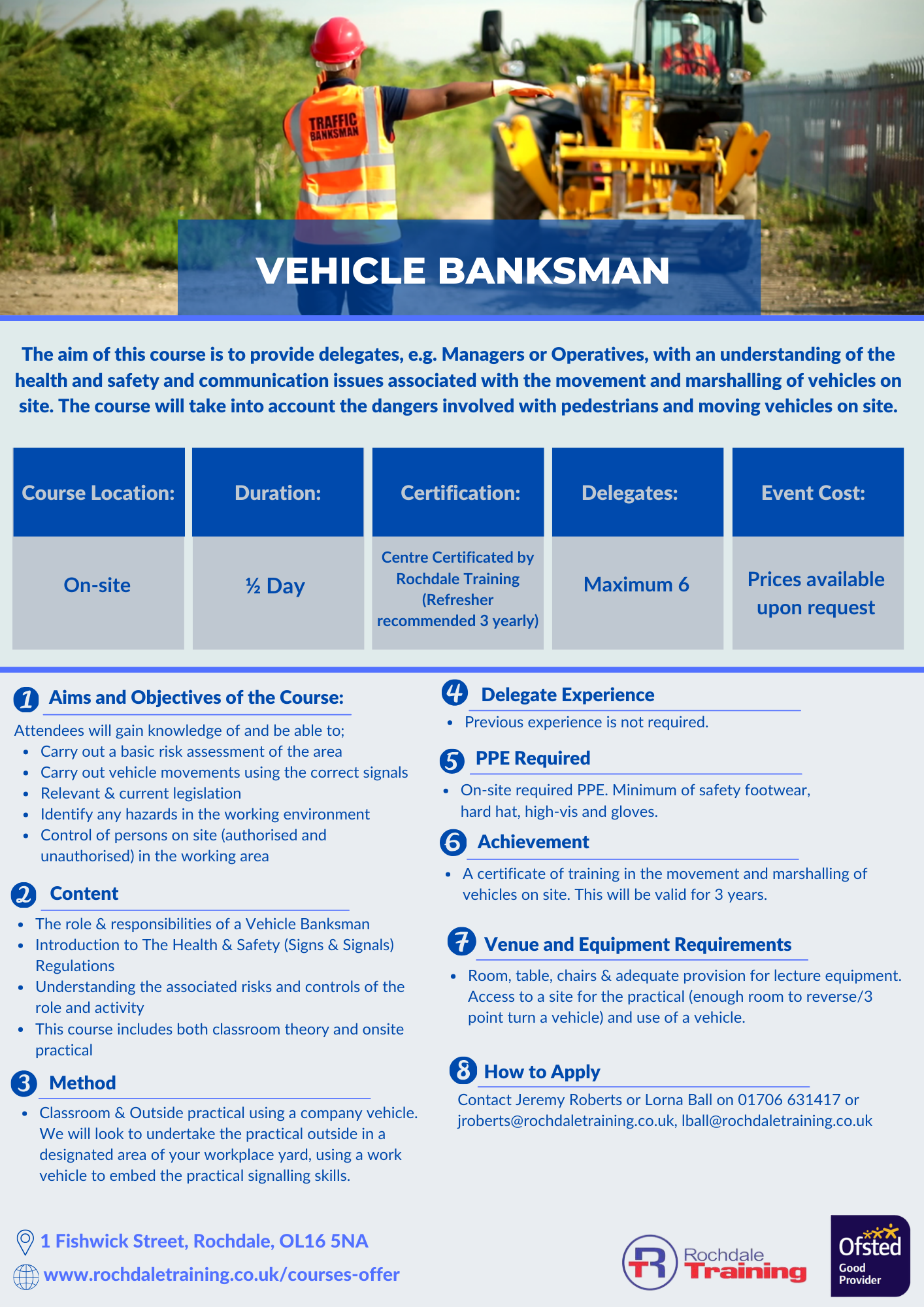 Vehicle Banksman 