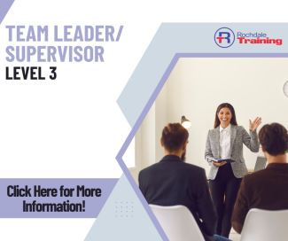Team Leader/Supervisor Level 3 Standard Overview Graphic 