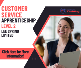 Customer Service Apprentice Lee Spring 