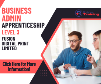 Fusion Digital Print Limited - Business Administrator Level 3