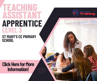 St Mary’s CE Primary School - Teaching Assistant Apprentice – Level 3