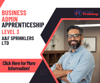 A&F Sprinklers Ltd - Business Administrator – Level 3